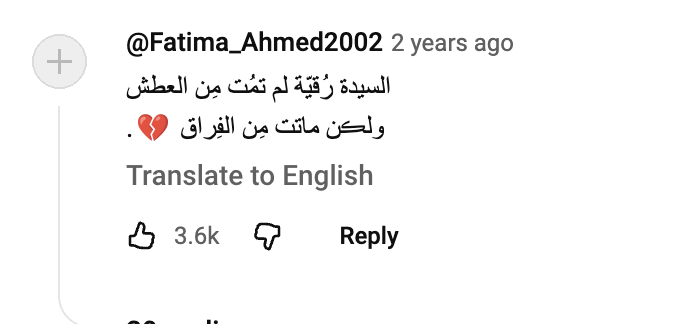 Masked YouTube comment from the original Khattar Ajani video